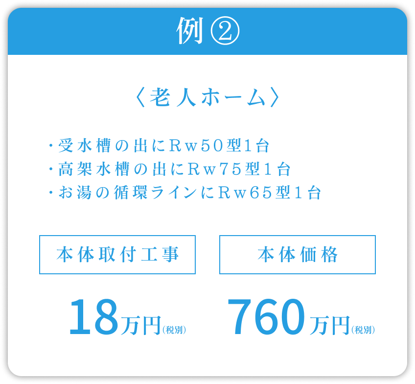 導入費用例イメージ2